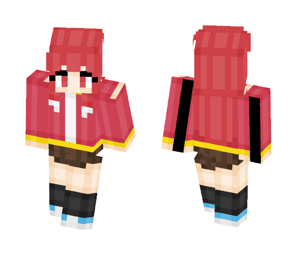 Mayonaka Matome - Akiba's Trip - Female Minecraft Skins - image 1