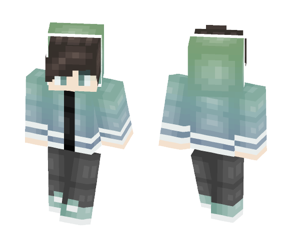 Ombre Jacket Boy - Boy Minecraft Skins - image 1