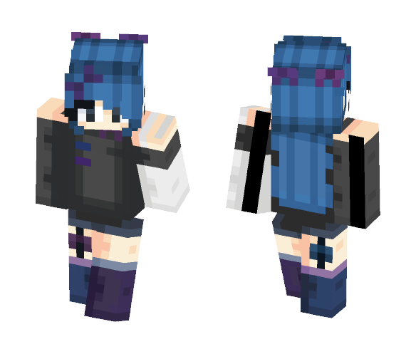 Cyber punk - Female Minecraft Skins - image 1