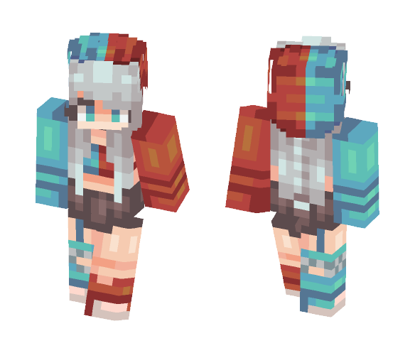 i know i should leave you alone. - Female Minecraft Skins - image 1