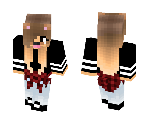 Dog Girl - Dog Minecraft Skins - image 1