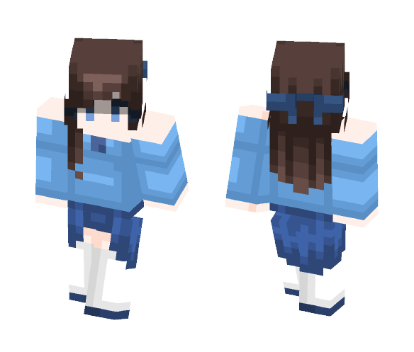 Skin trade with _Kyoko_Kirigiri_ - Female Minecraft Skins - image 1