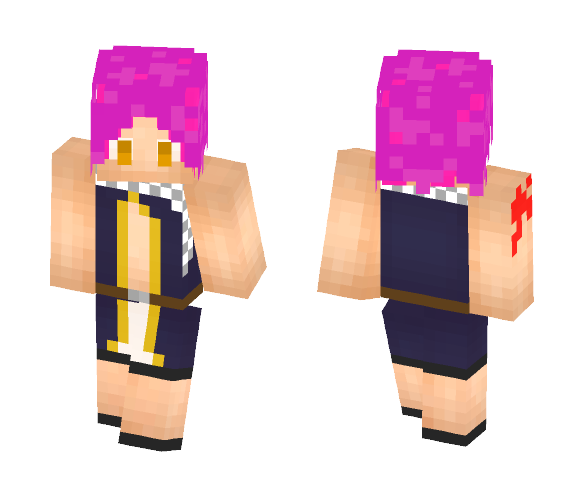 Natsu Fairy tail - Male Minecraft Skins - image 1
