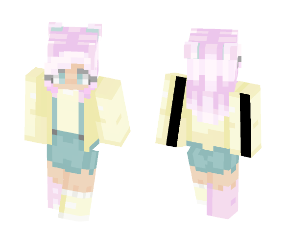 Download Free Hi I'm cute, who are you? Skin for Minecraft image 1 Hi I'm cute, who are you? - Female Minecraft Skins - image 1