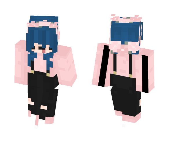 Download Free Blue Skin for Minecraft image 1 Blue - Interchangeable Minecraft Skins - image 1