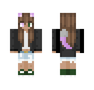 jordan (tail and ears ver) - Other Minecraft Skins - image 2