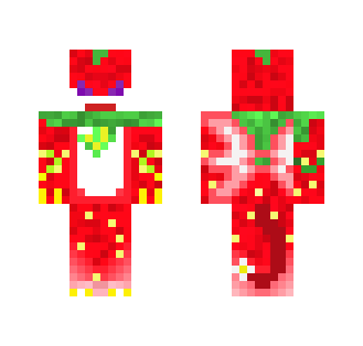 Sky Fruit Strawberry Dragon - Male Minecraft Skins - image 2