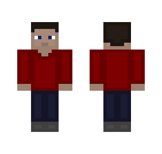Red Shirt Guy - Male Minecraft Skins - image 2