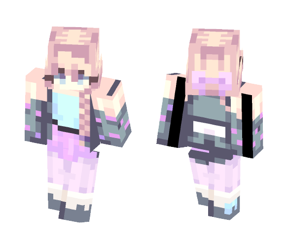 Eye of the sky//st - Female Minecraft Skins - image 1