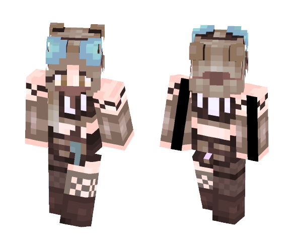Clockwork - Female Minecraft Skins - image 1