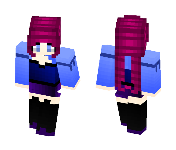 Download Free wave princess Skin for Minecraft image 1 wave princess - Female Minecraft Skins - image 1
