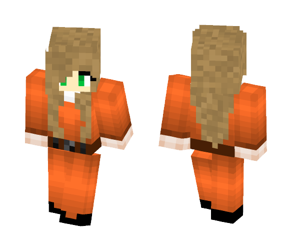 Girl Prisoner Skin - Girl Minecraft Skins - image 1