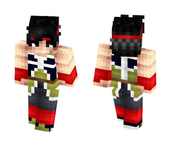 Bardock|Dragonball Z (Alts in desc) - Male Minecraft Skins - image 1