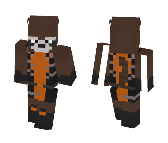 Rocket Raccoon (Marvel) - Comics Minecraft Skins - image 1
