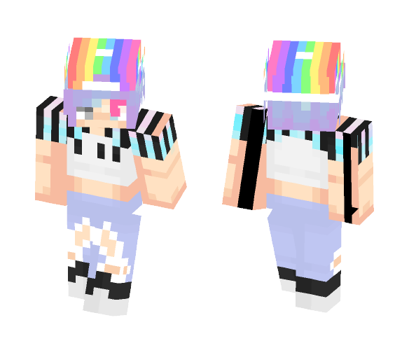 Jinx - Male Minecraft Skins - image 1