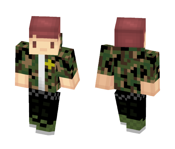 Camo boy gamer - Boy Minecraft Skins - image 1