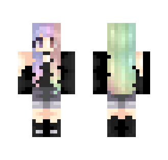 Pastel goth girl