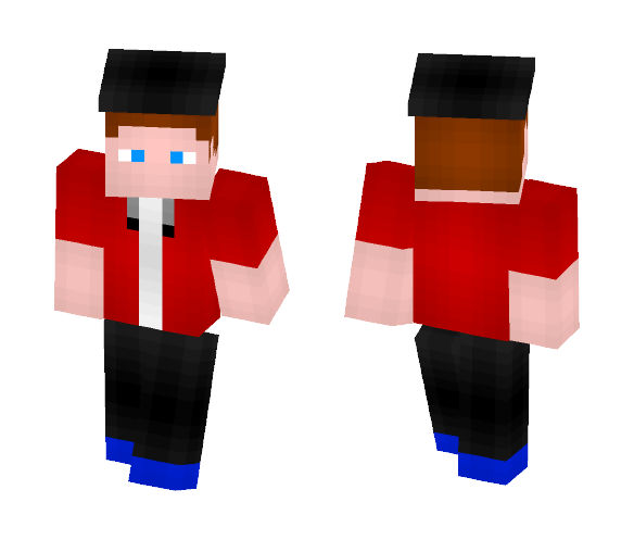 Teen Boy With Hat - Boy Minecraft Skins - image 1