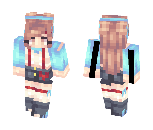 80's roller gurl - Female Minecraft Skins - image 1