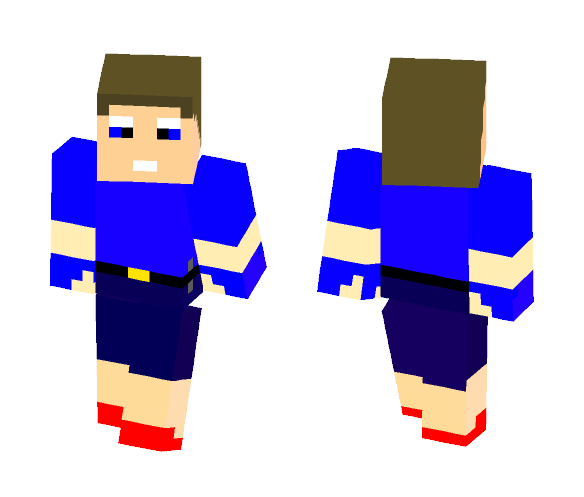 Sume guy in slippers - Male Minecraft Skins - image 1