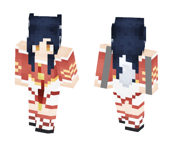 Ahri [League of Legends] - Female Minecraft Skins - image 1