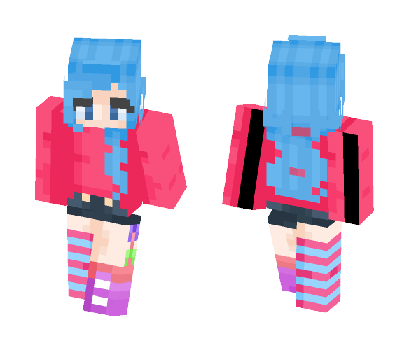 Rasberry Lemon - Female Minecraft Skins - image 1