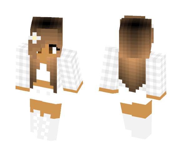 Cute Hispanic girl - Cute Girls Minecraft Skins - image 1