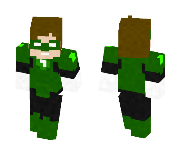 Green Lantern | New-52 | Hal jordan - Comics Minecraft Skins - image 1