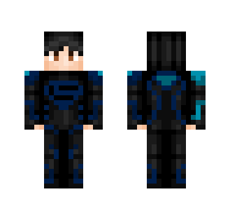 Super blue - Male Minecraft Skins - image 2