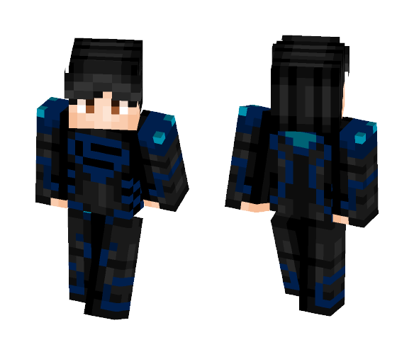 Super blue - Male Minecraft Skins - image 1