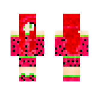 watermelon Girl - Girl Minecraft Skins - image 2