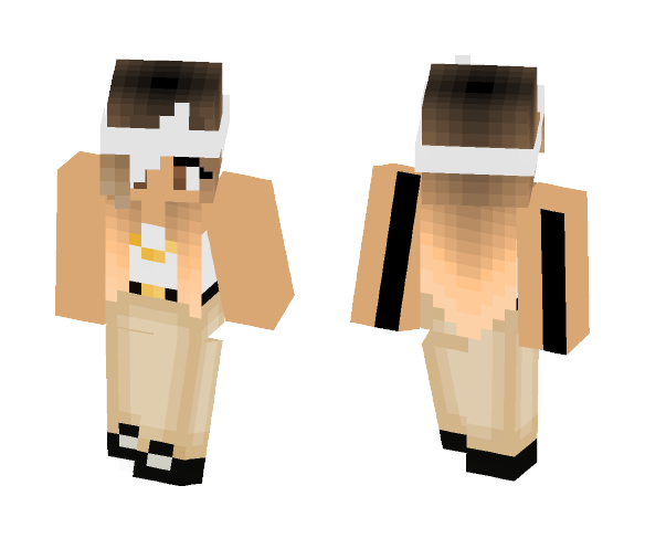 ;Latina girl - Girl Minecraft Skins - image 1