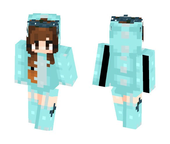 | Dino Friday - Female Minecraft Skins - image 1
