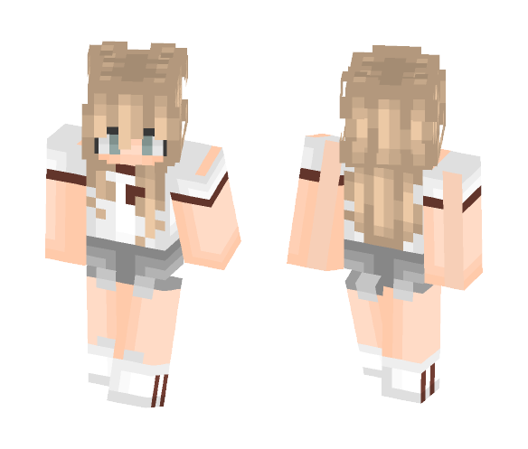 casual tee ???? - Female Minecraft Skins - image 1
