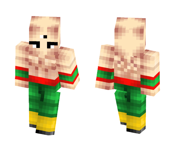 Tenshinhan|Dragonball Z - Male Minecraft Skins - image 1