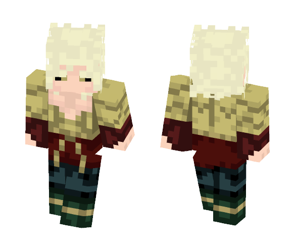 Goku SSJ Gold (Absalon) - Male Minecraft Skins - image 1