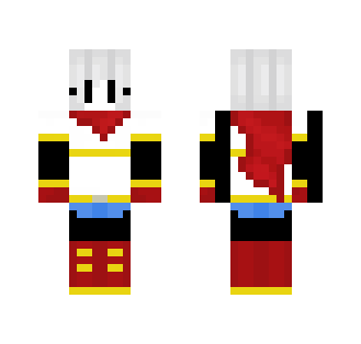 Gendertale Papyrus - Female Minecraft Skins - image 2
