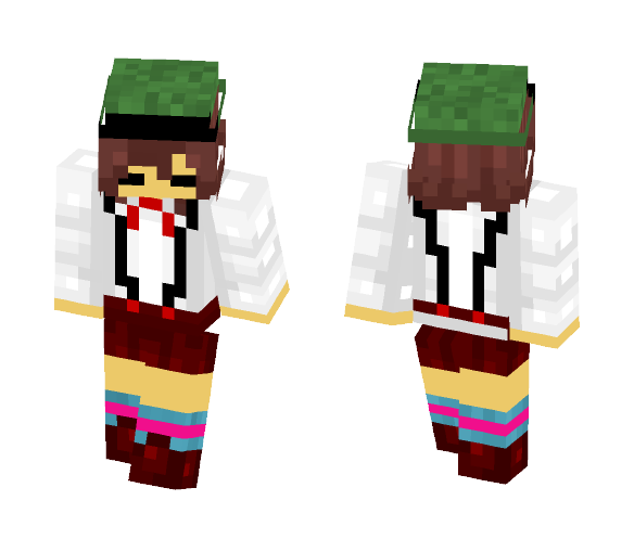 UnderSteam Frisk - Interchangeable Minecraft Skins - image 1