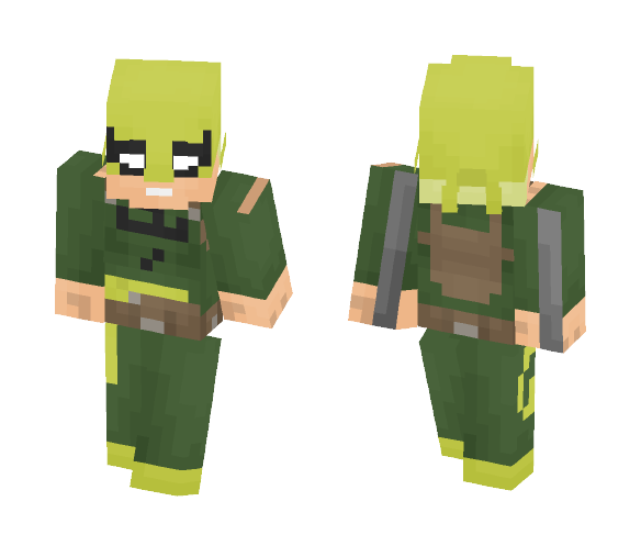 Download Free Iron Fist(Immortal Iron Fist) Skin for Minecraft image 1 Iron Fist(Immortal Iron Fist) - Male Minecraft Skins - image 1
