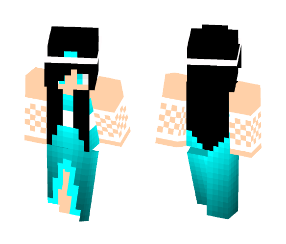 Queen Sapphire - Female Minecraft Skins - image 1