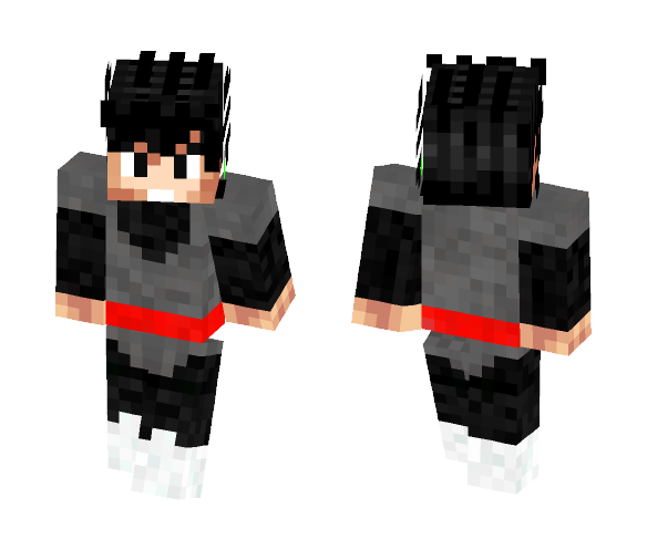 Black Goku - Male Minecraft Skins - image 1