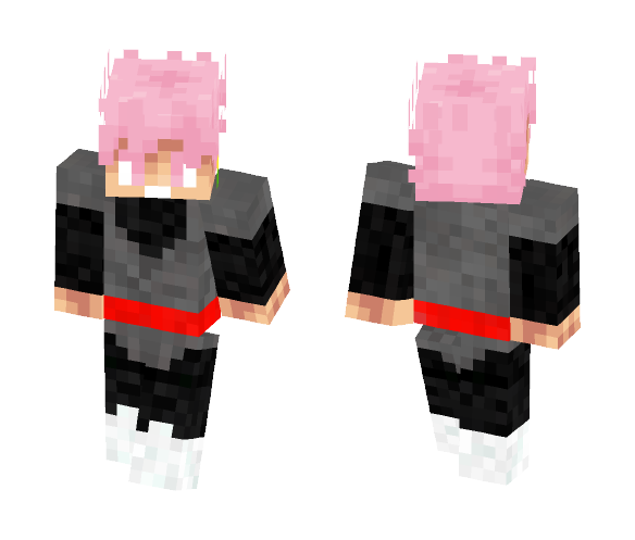 Super Saiyan Rose Black Goku - Male Minecraft Skins - image 1