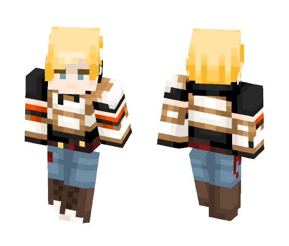 Download Free Jaune Arc - RWBY Vol. 4 (POPREEL!) Skin for Minecraft image 1 Jaune Arc - RWBY Vol. 4 (POPREEL!) - Male Minecraft Skins - image 1