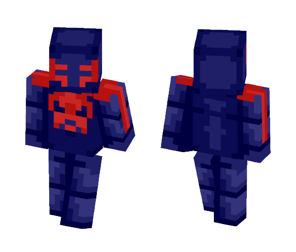 Spiderman 2099 - Comics Minecraft Skins - image 1