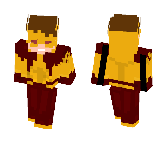 DC New 52: Kid Flash(Bar Torr) - Comics Minecraft Skins - image 1