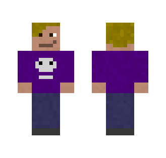 Regular Teenager With Purple Shirt