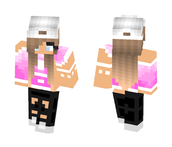 Adidas Girl - Girl Minecraft Skins - image 1