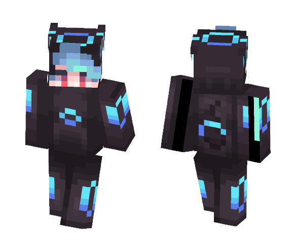 Umbreon Onesie - Male Minecraft Skins - image 1