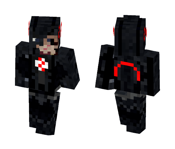 CW Black Flash skin - Comics Minecraft Skins - image 1