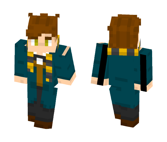 Newt Scamander Skin For BabyBird04 - Male Minecraft Skins - image 1